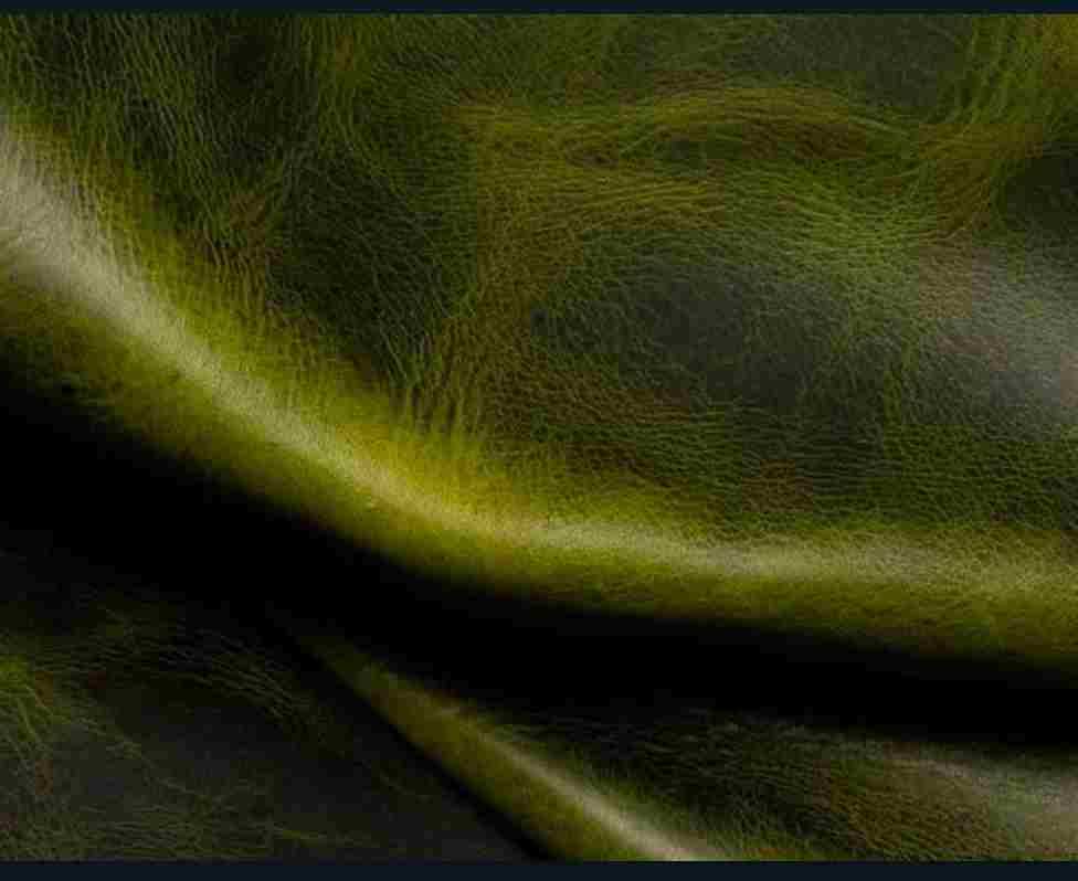 Green upholstery crunch